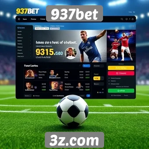 Interface e usabilidade do site 937bet para jogadores